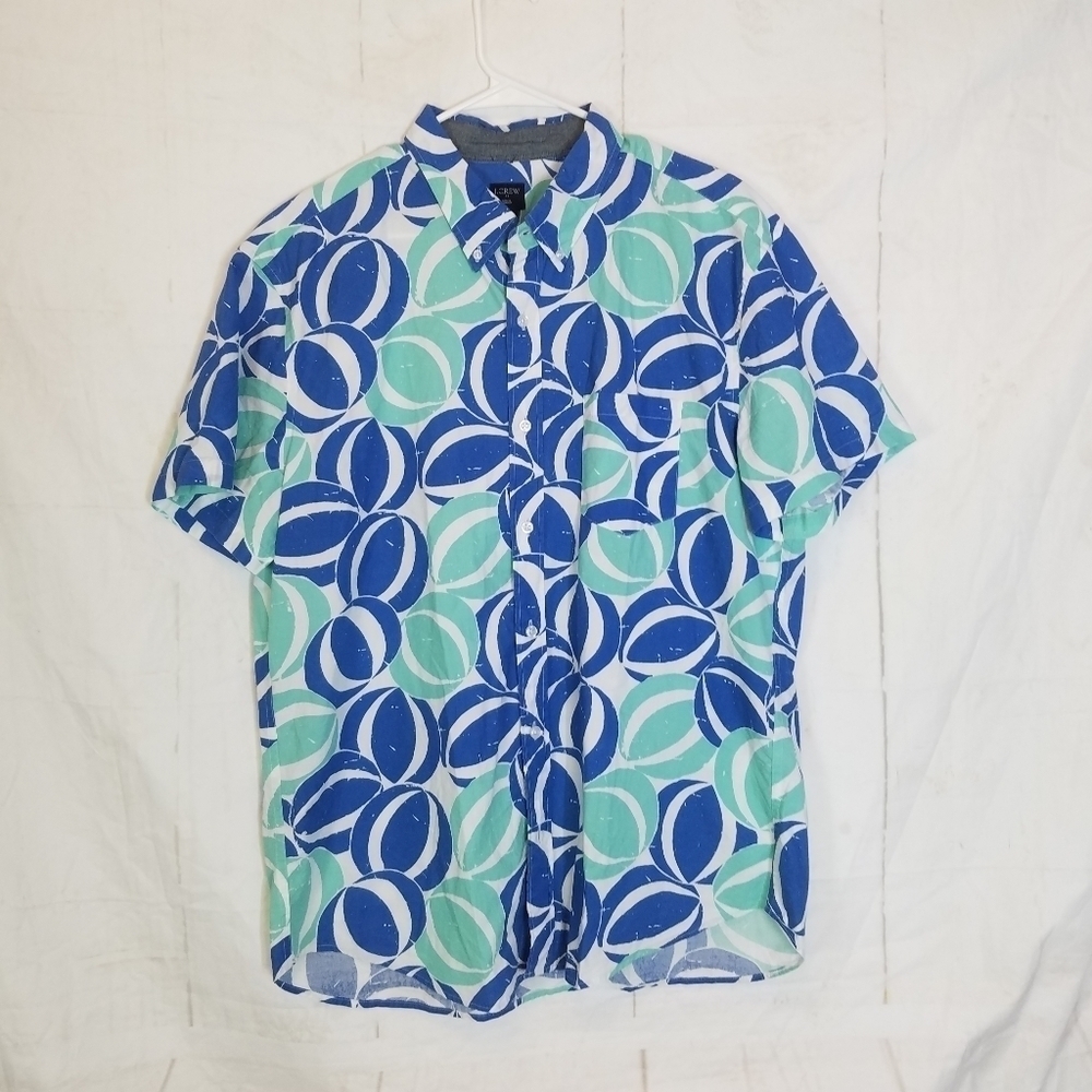 J crew Factory short sleeve button down shirt